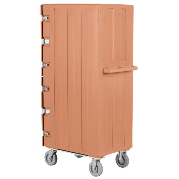 Camcart® Coffee Beige Double Compartment Tray & Sheet Pan Carrier with Security Package