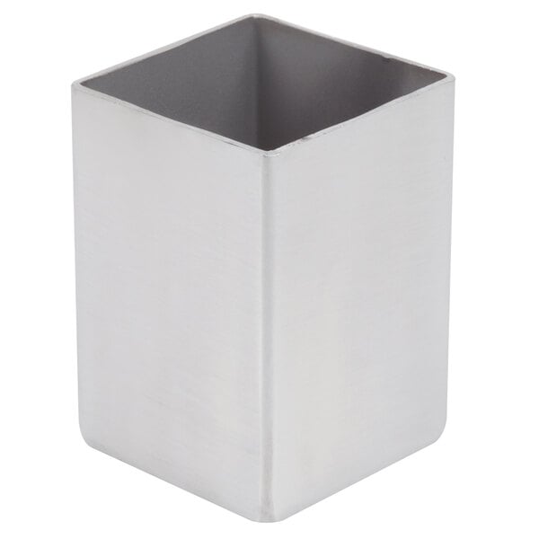 Stainless Steel Sugar Packet Holder 2" x 2" x 2-3/4"