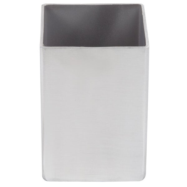 Stainless Steel Sugar Packet Holder 2" x 2" x 2-3/4"