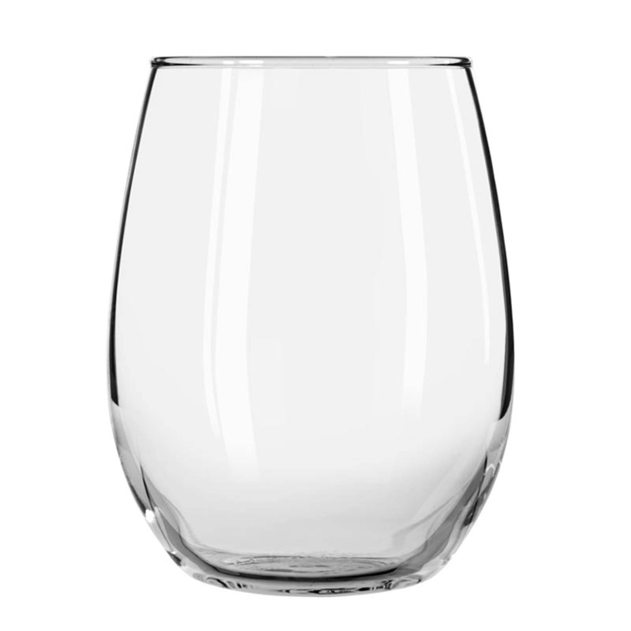 15 oz. Stemless White Wine Glass