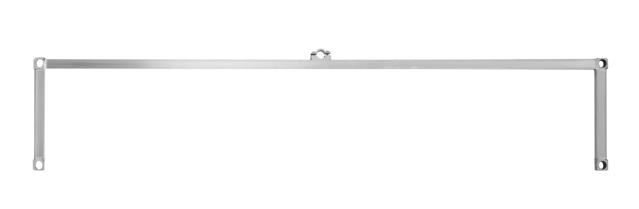 Heavy Duty Adjustable (Modular) Single-Deep Aluminum U-Brace Support/Wall Protector (For 19.375
