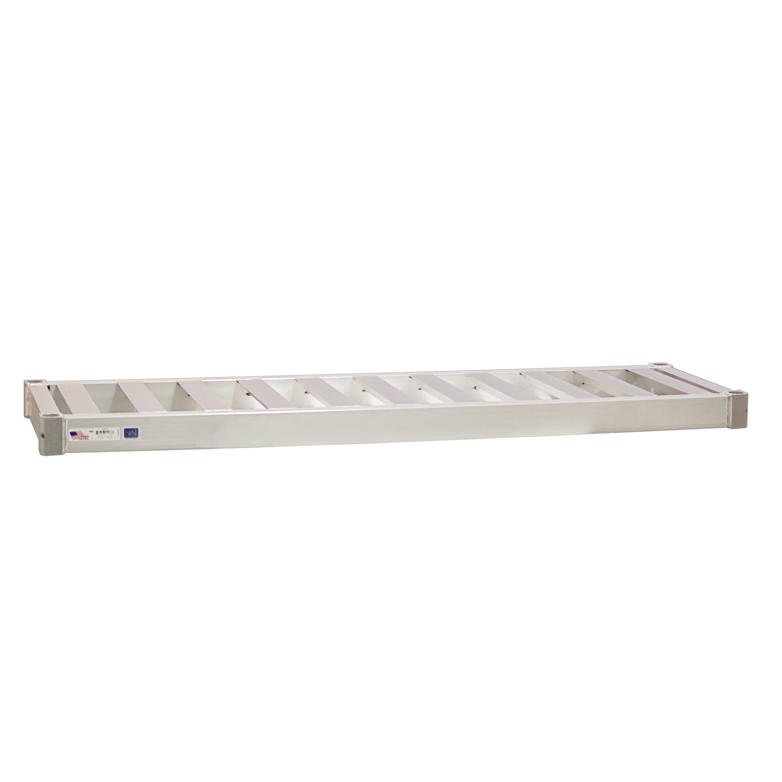 New Age 60" x 18" x 3" T-Bar Keg Shelf, 3 Keg Capacity