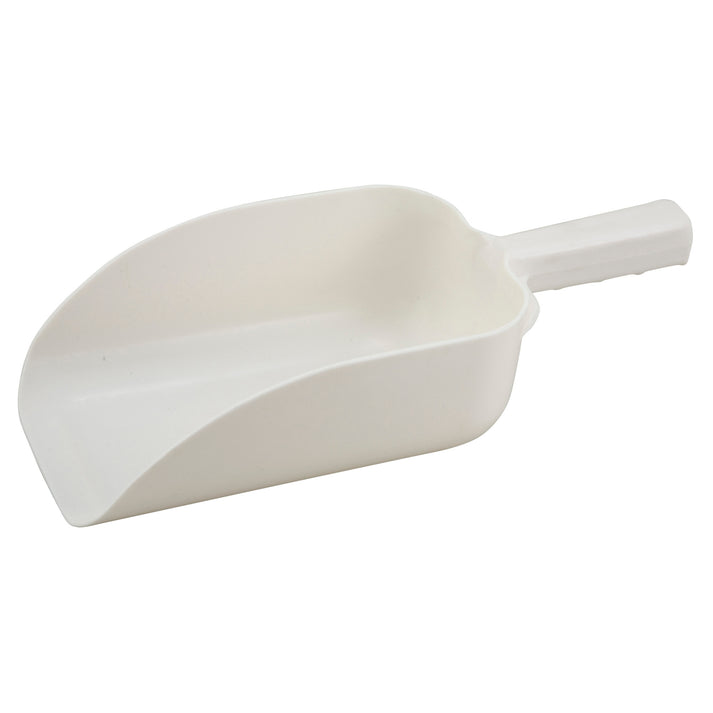 White Plastic 64 oz. Scoop