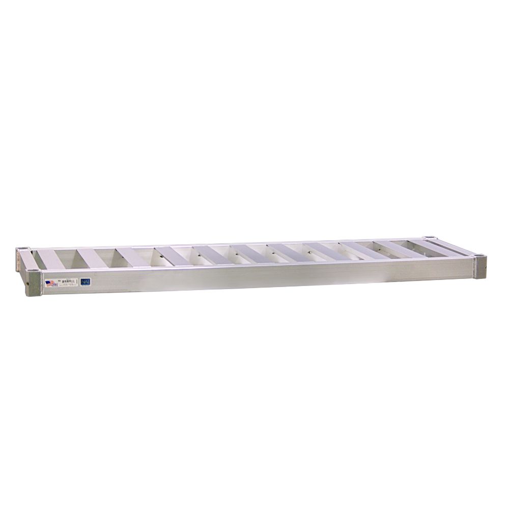 New Age 72" x 18" x 3" T-Bar Keg Shelf, 4 Keg Capacity
