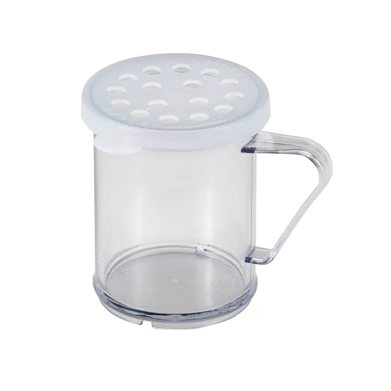 Camwear 10 oz. Shaker/Dredge with Cheese Lid