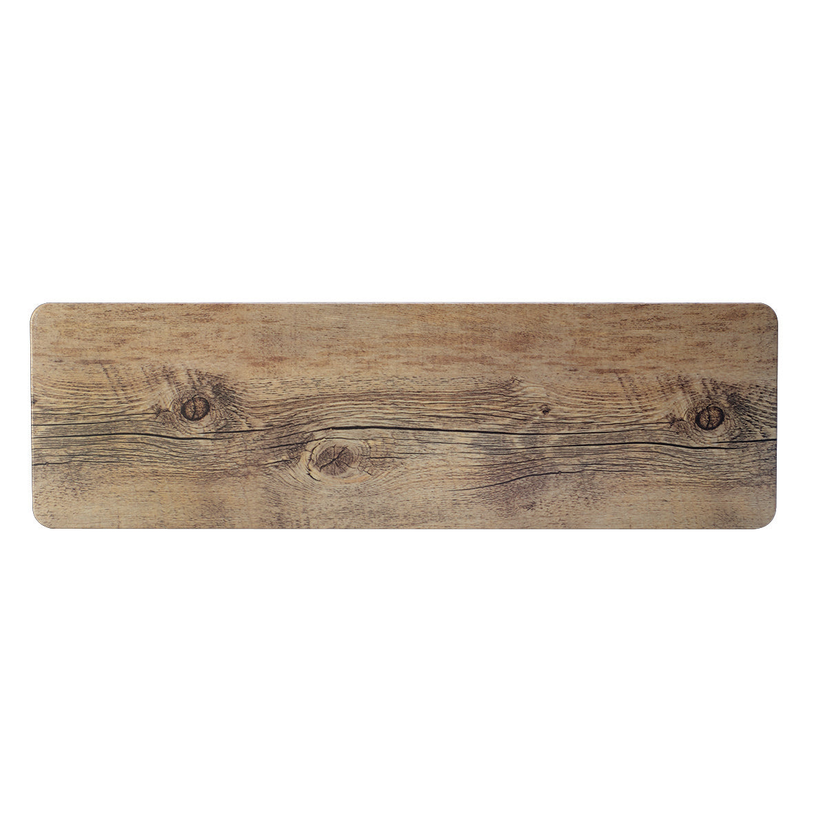 Gn 2/4 Flat Tray 6.375" Dia. Driftwood