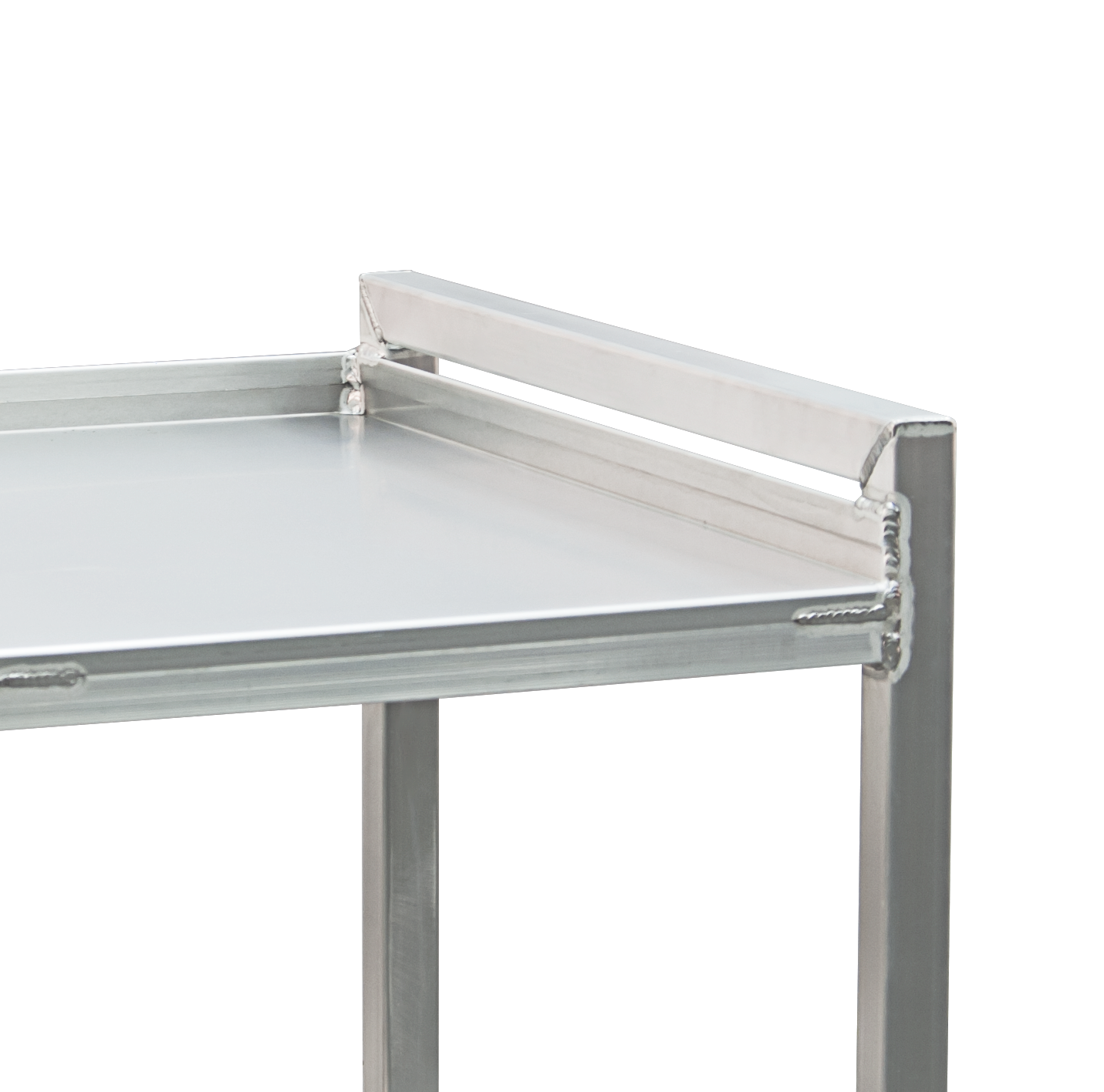 Correctional 2-Shelf Cart 29"x54" - High Capacity