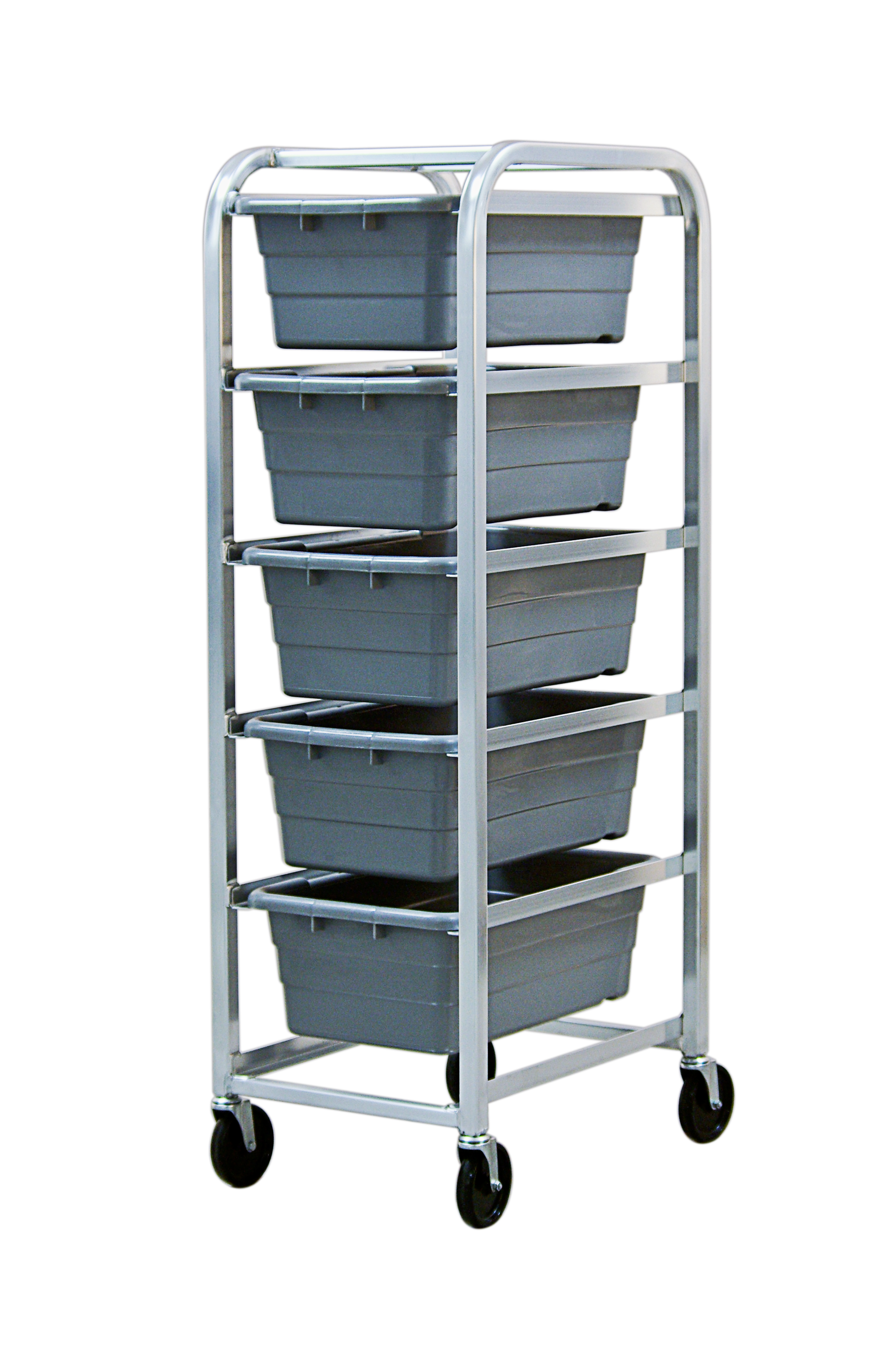 5-Lug Open Frame Dolly 61"H - Mid-Height