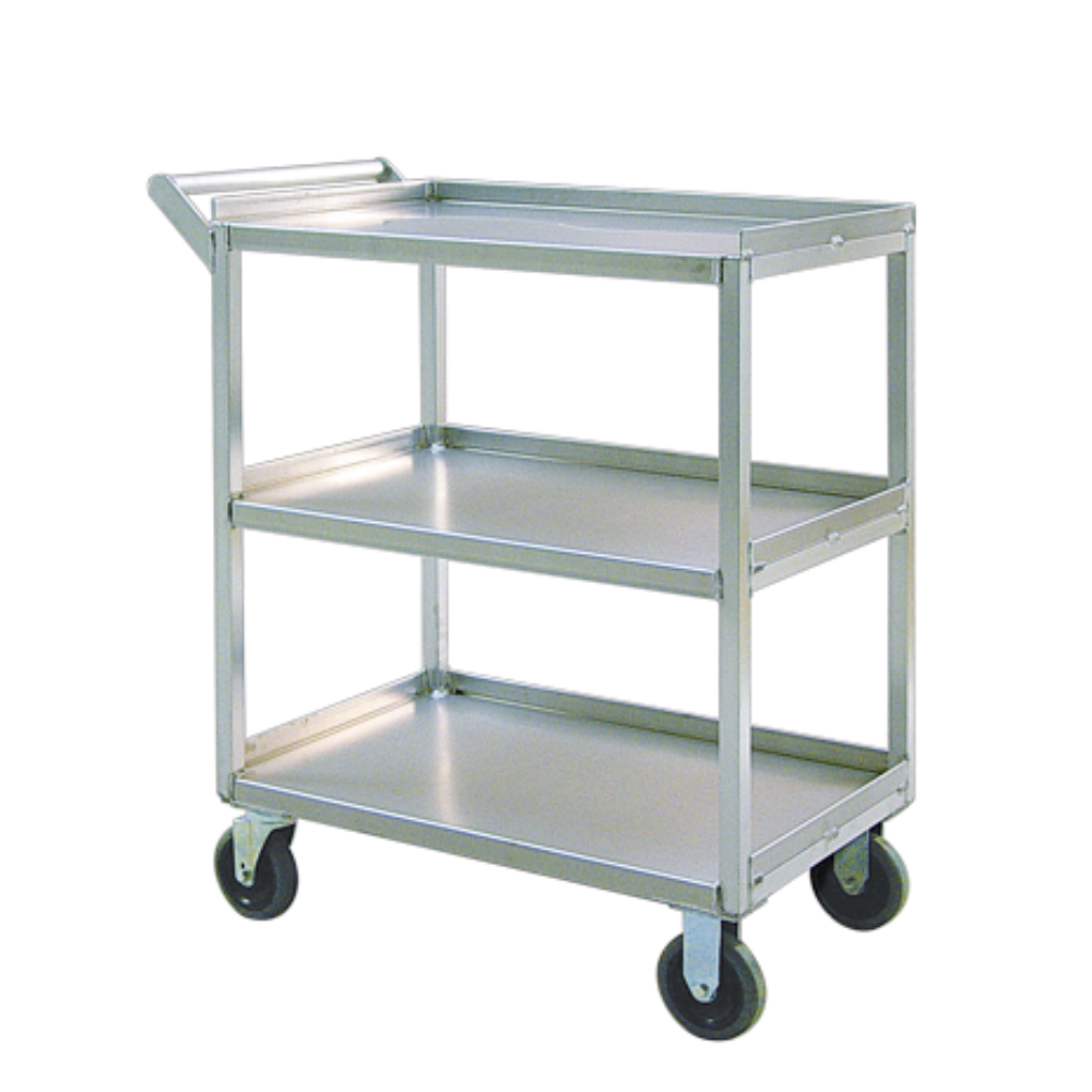Tamper-Proof Utility Cart 3-Shelf - NSF Approved