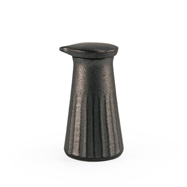 4 oz. Ceramic Soy Sauce Dispenser, Charcoal Gray
