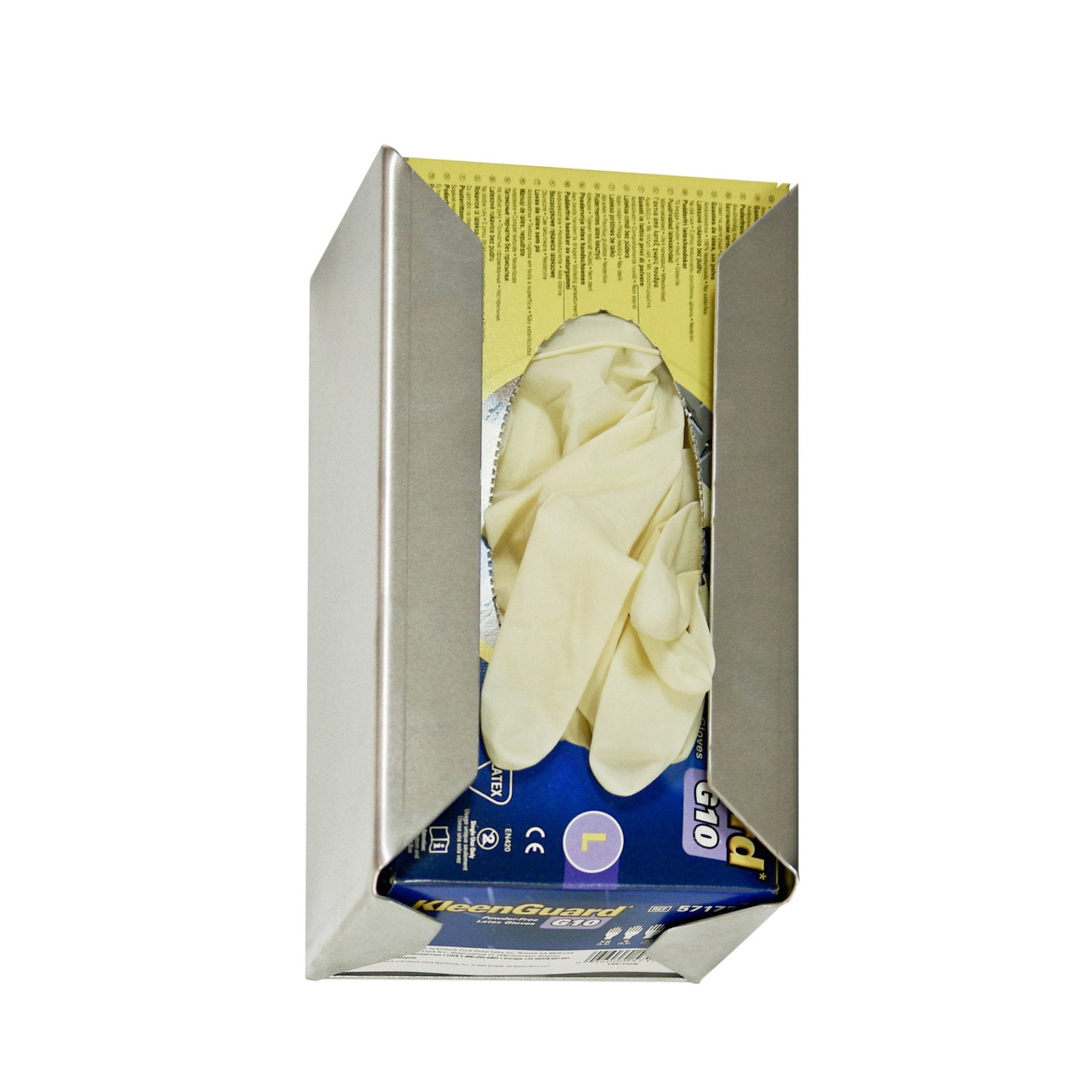 New Age Aluminum Glove Box Holder, 5-3/8" x 3-7/8" x 9-11/16"