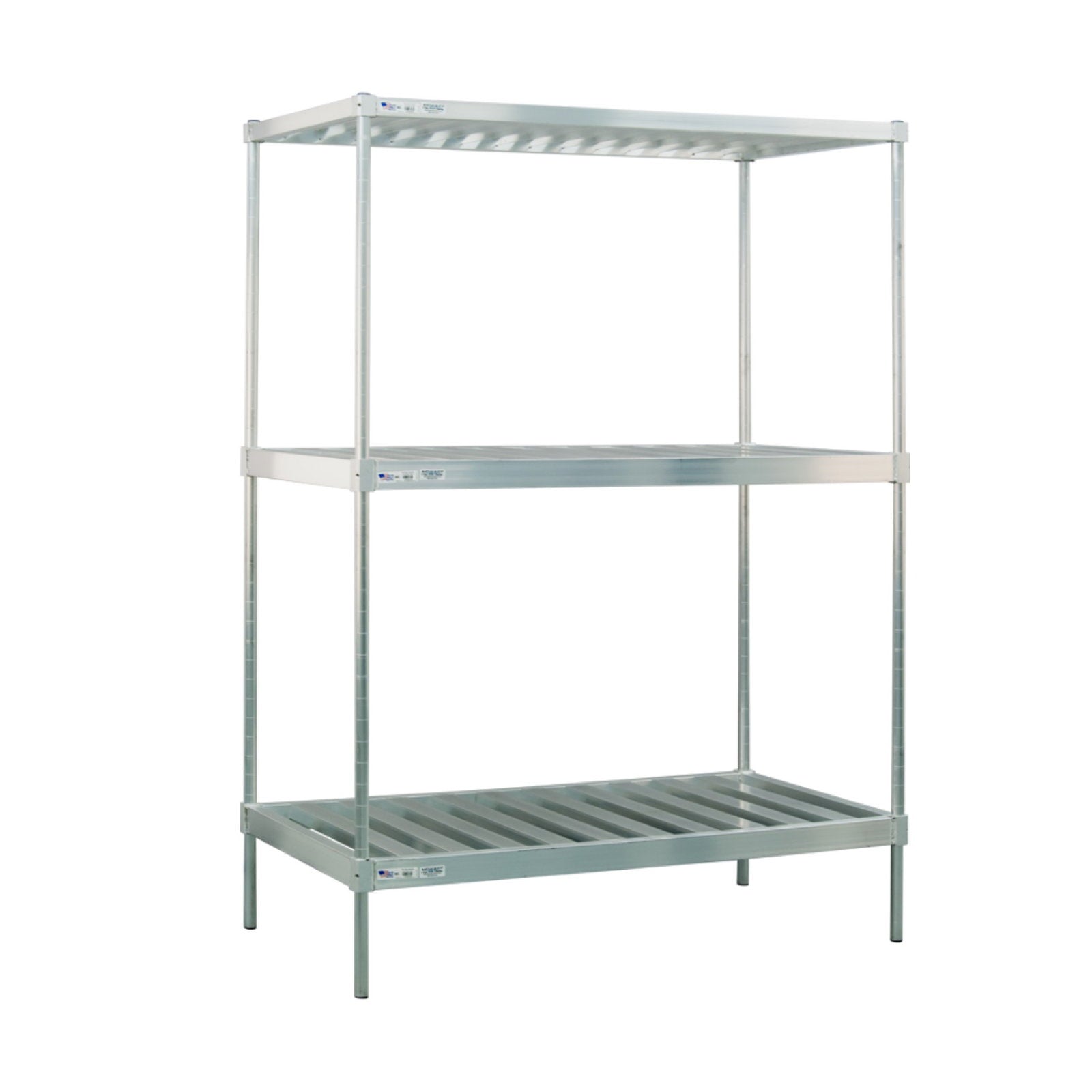 New Age Aluminum 60" x 34" Keg Shelf for Top Shelf Only