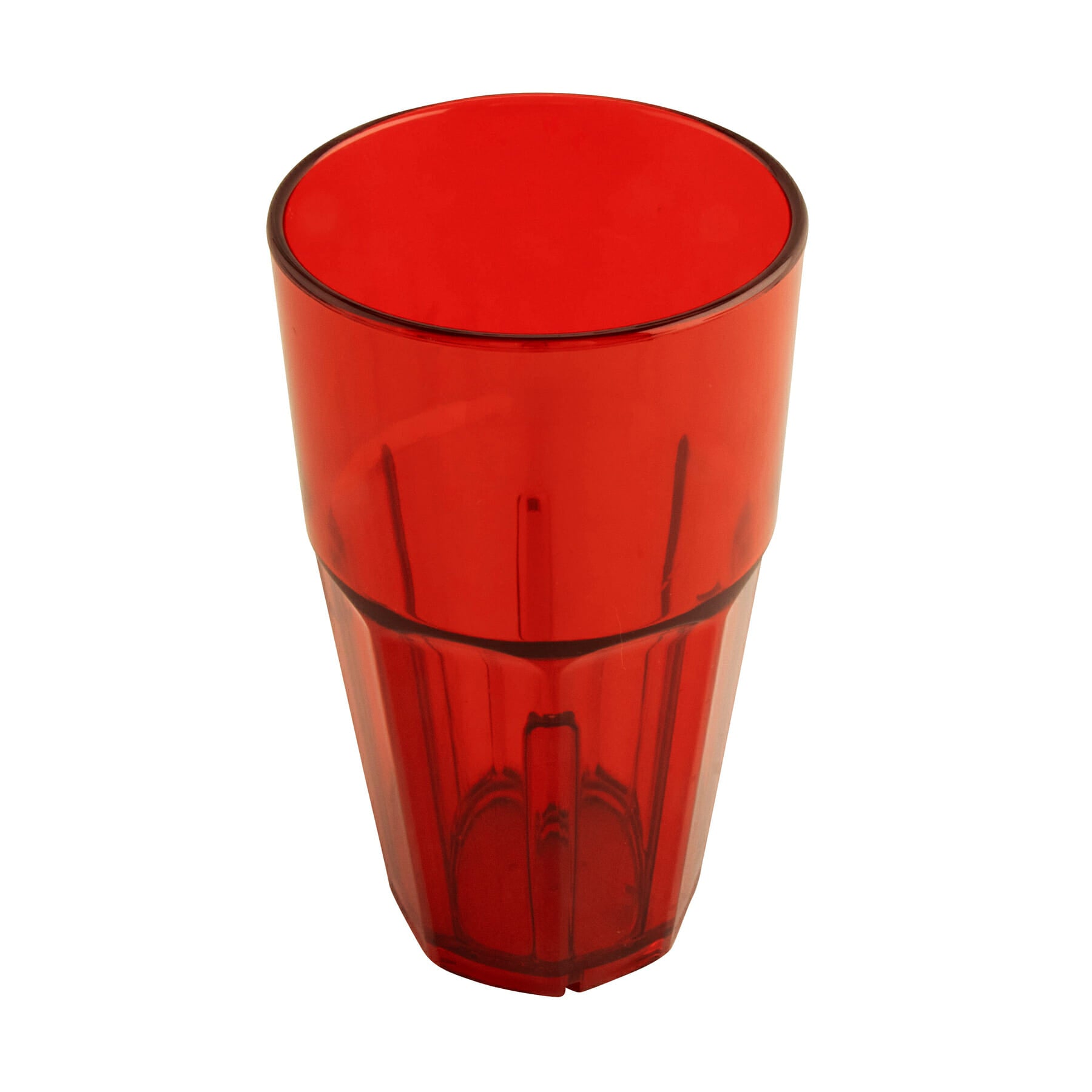 Bahama™ 16 oz. Stackable Plastic Tumbler, Red