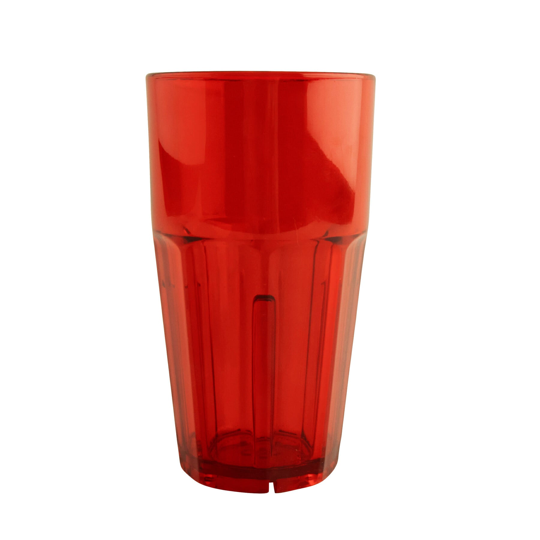 Bahama™ 16 oz. Stackable Plastic Tumbler, Red