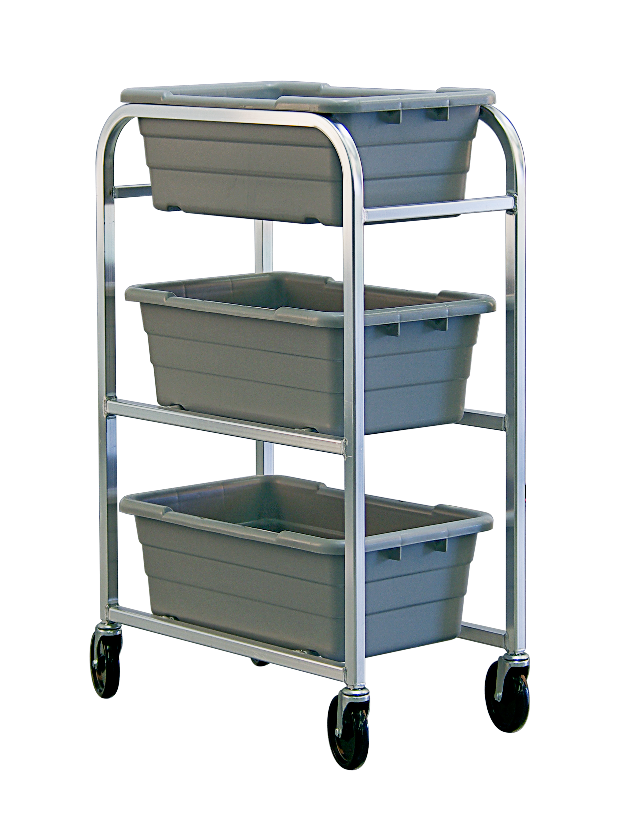 3-Lug Bussing Dolly Cart - Aluminum Welded 500 lb