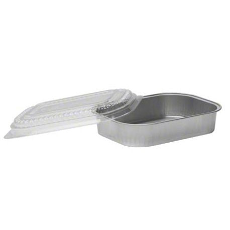 16 oz.  Aluminum Take-Out Container/Lid Combo