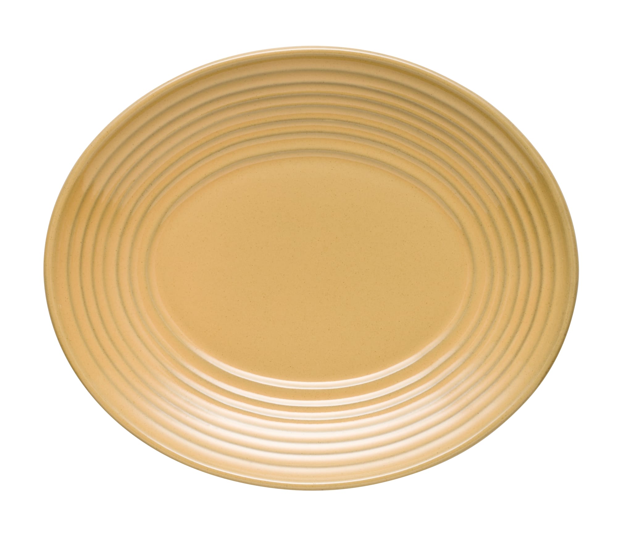 Canyonlands 12-1/8 in. x 10-1/8 in. Tan Platter