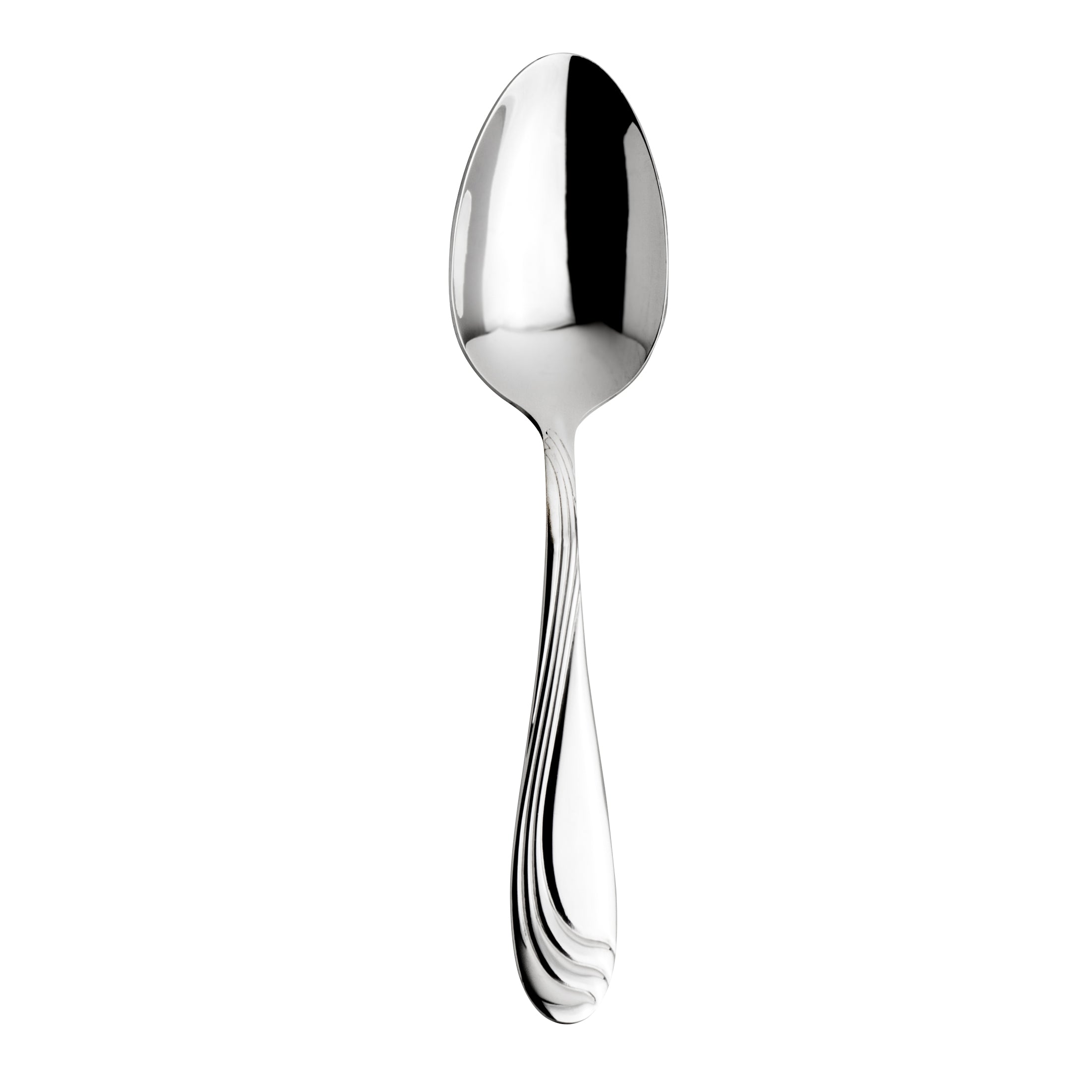Oval Bowl Soup/Dessert Spoon L 6.75" Wave