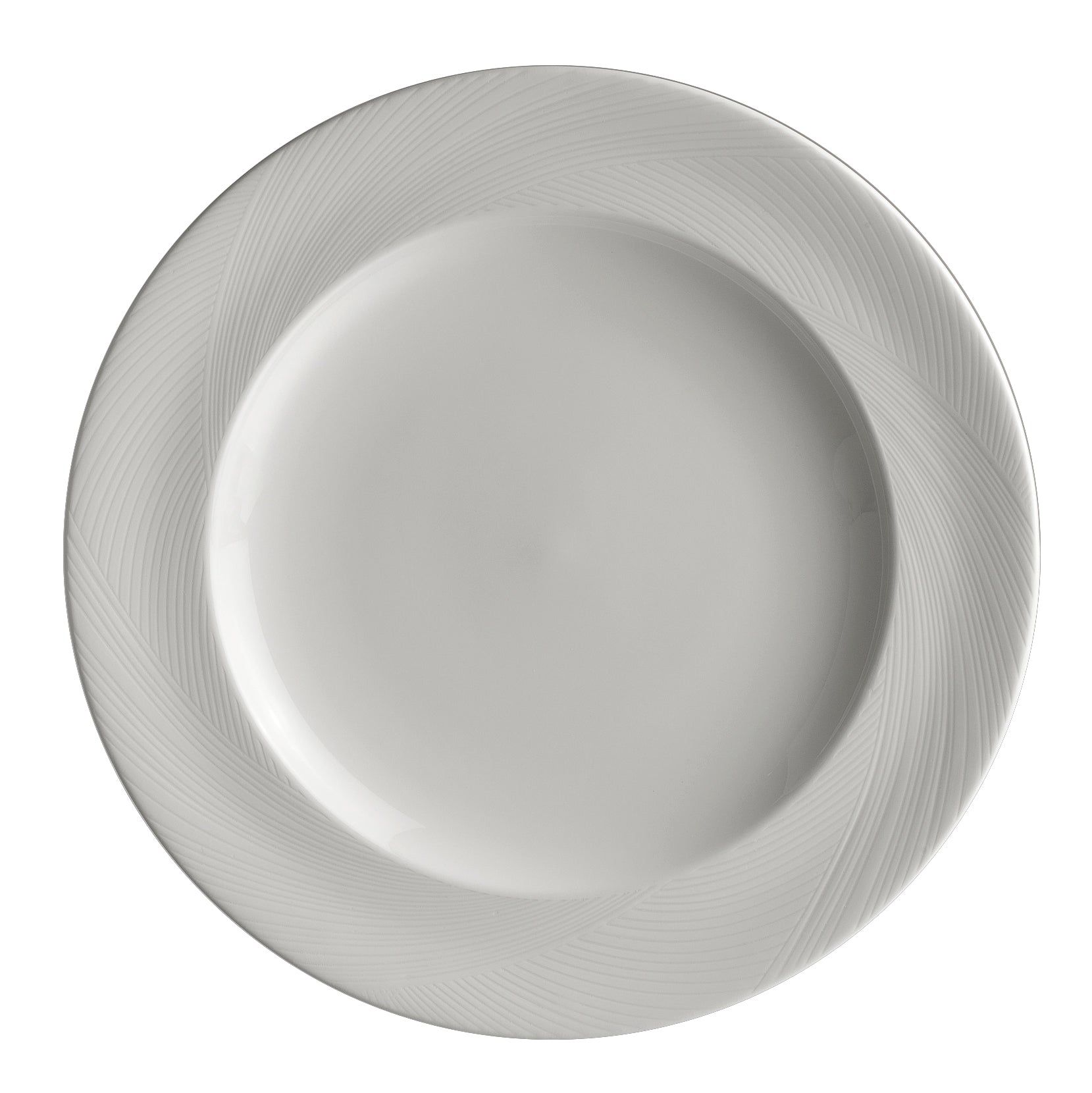 Rim Plate 10.0" Dia. Foliobone Kord