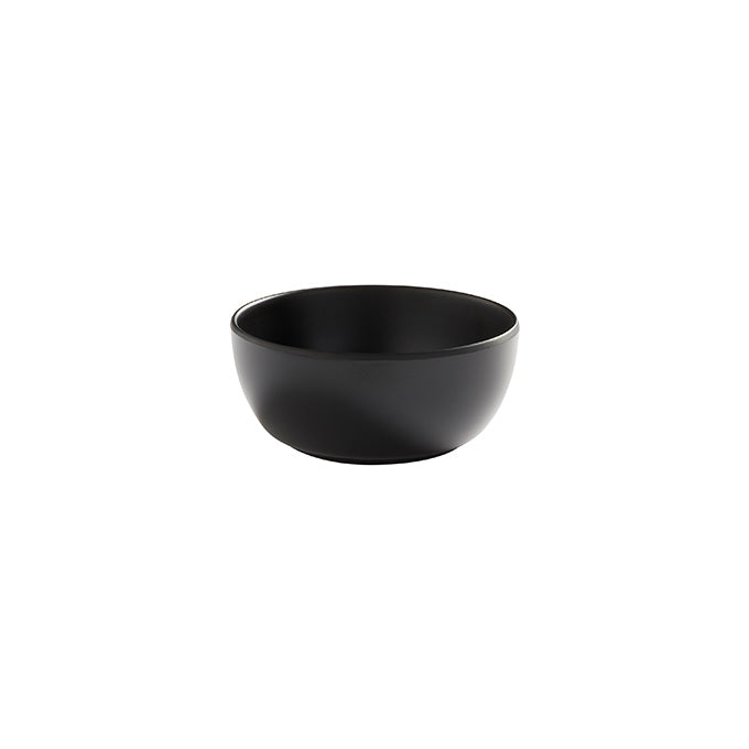Ani 12 oz. Round Melamine Bowl, Black