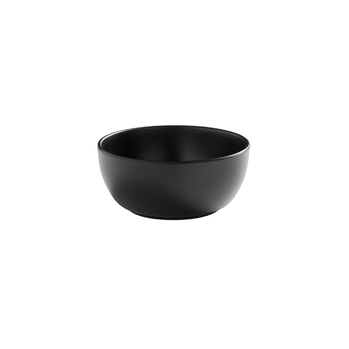 Ani 16 oz. Round Melamine Bowl, Black