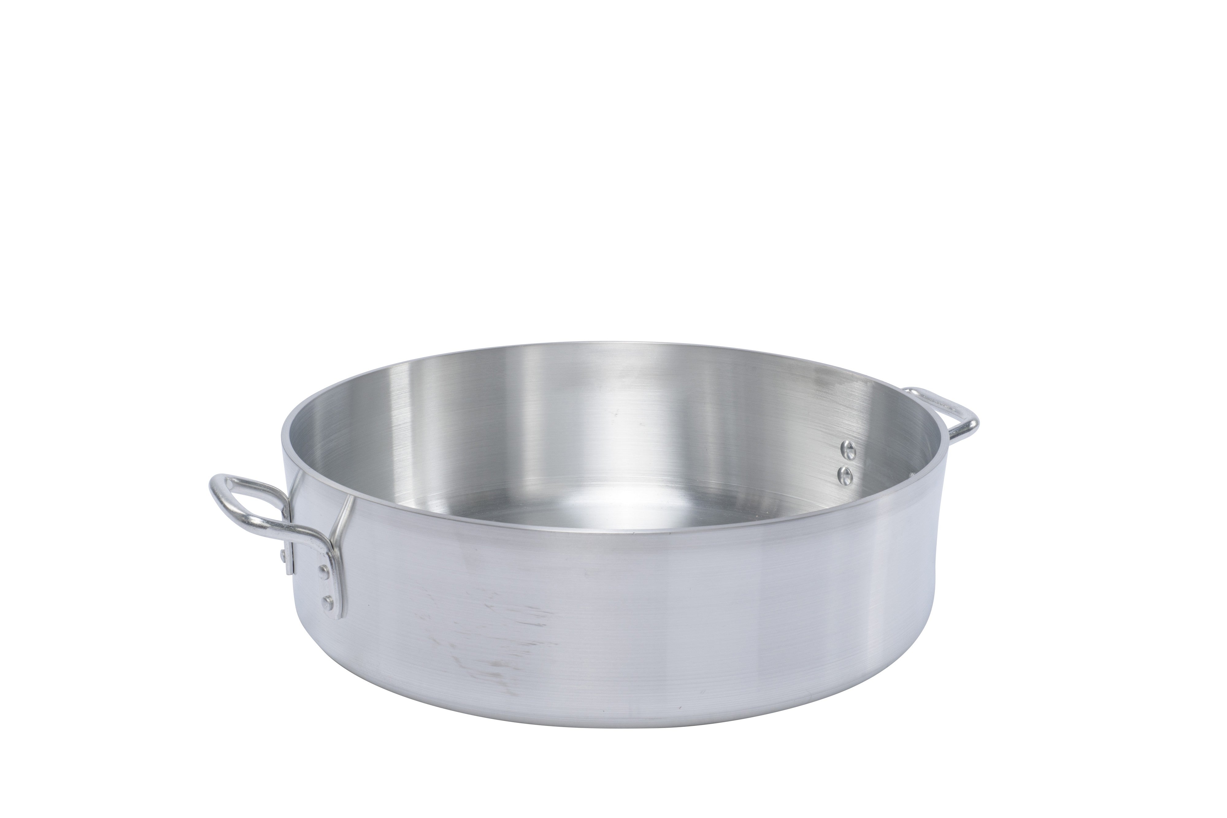 24 Qt Aluminum Brazier Pot Heavy Duty