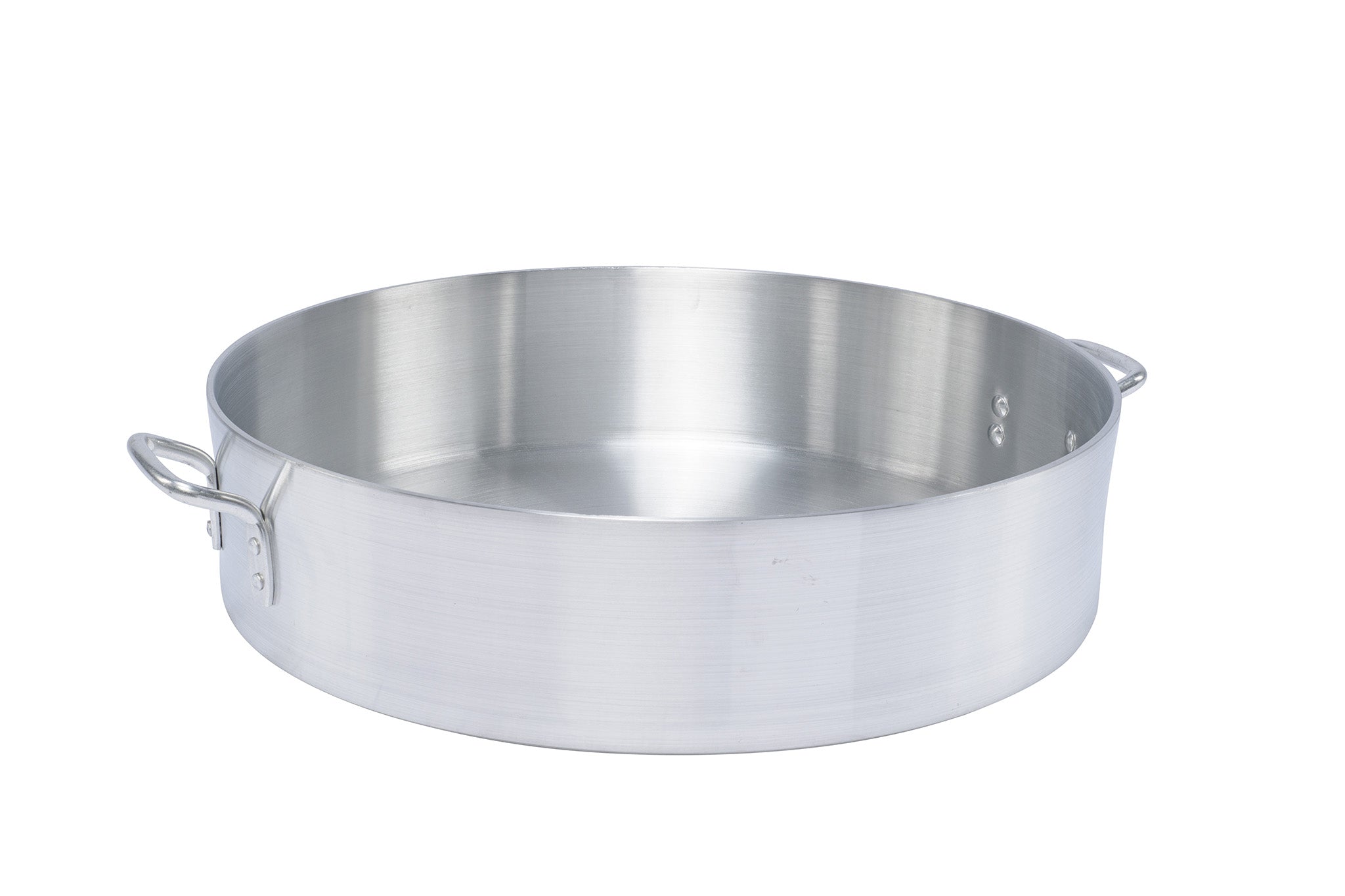 Brazier 35 qt., Reinforced Rim, 6.0 mm., Extra Heavy Weight Aluminum
