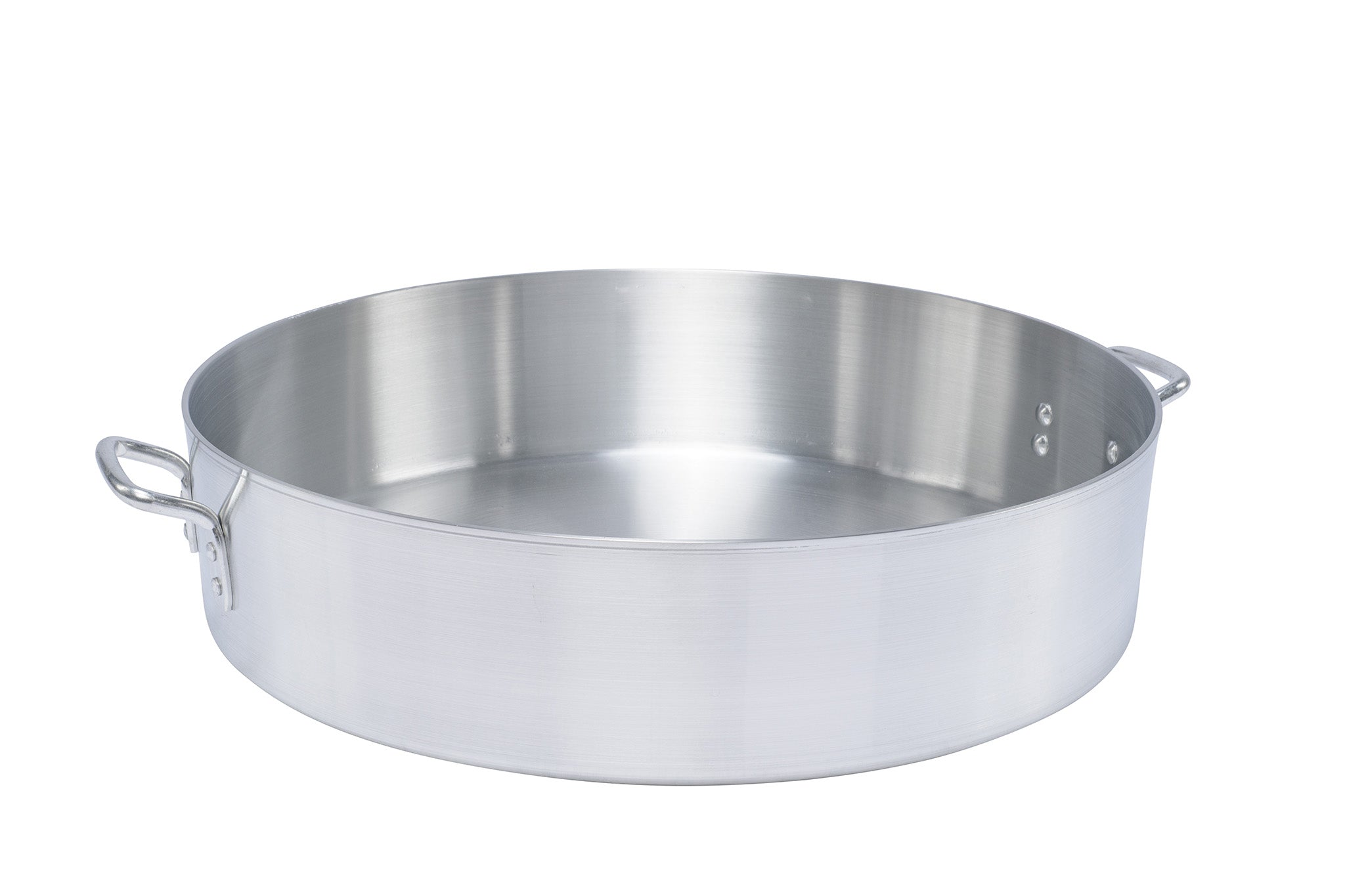 Brazier 40 qt., Reinforced Rim, 4.0 mm., Heavy Weight Aluminum