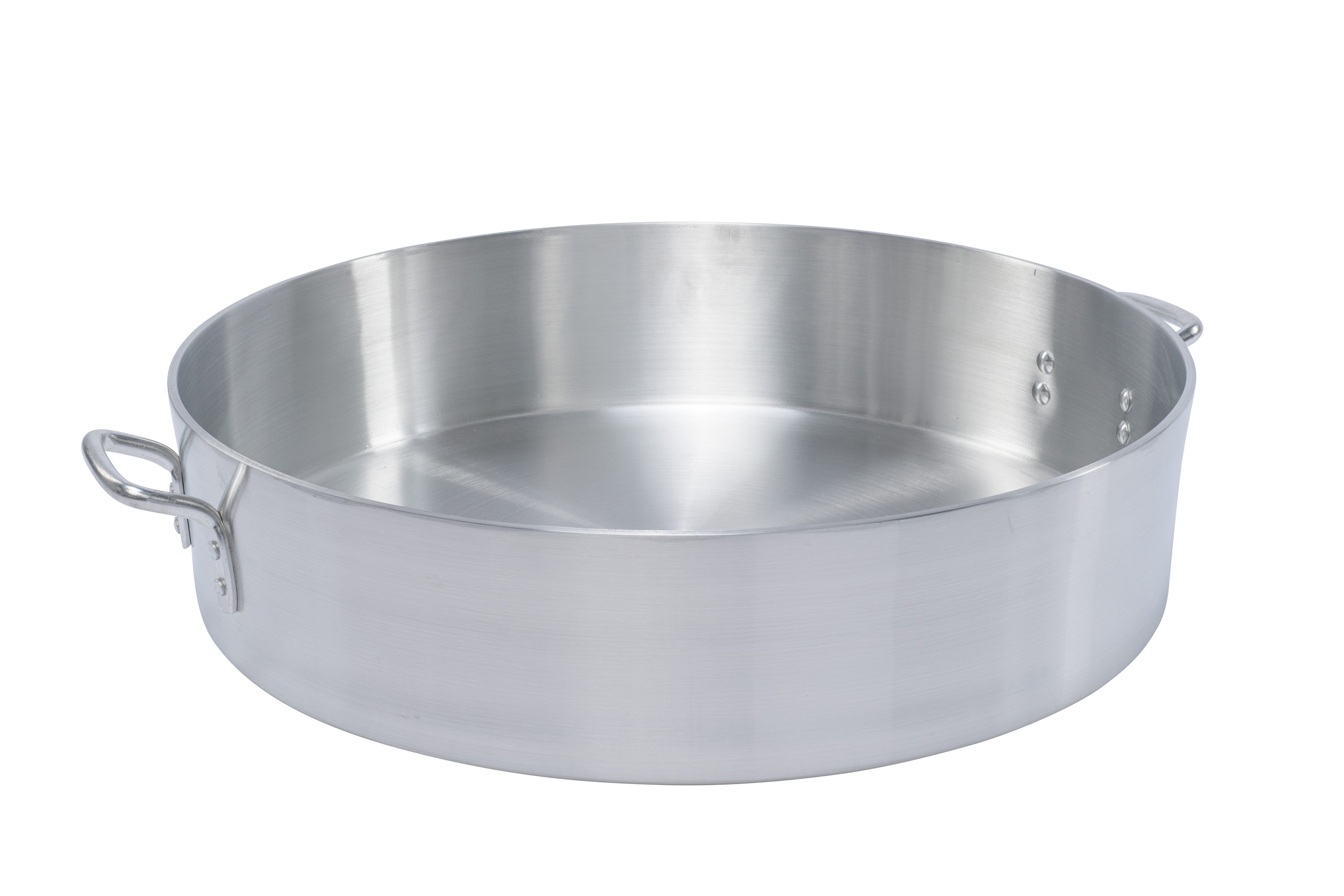 40 Qt Aluminum Brazier Pot Heavy Duty