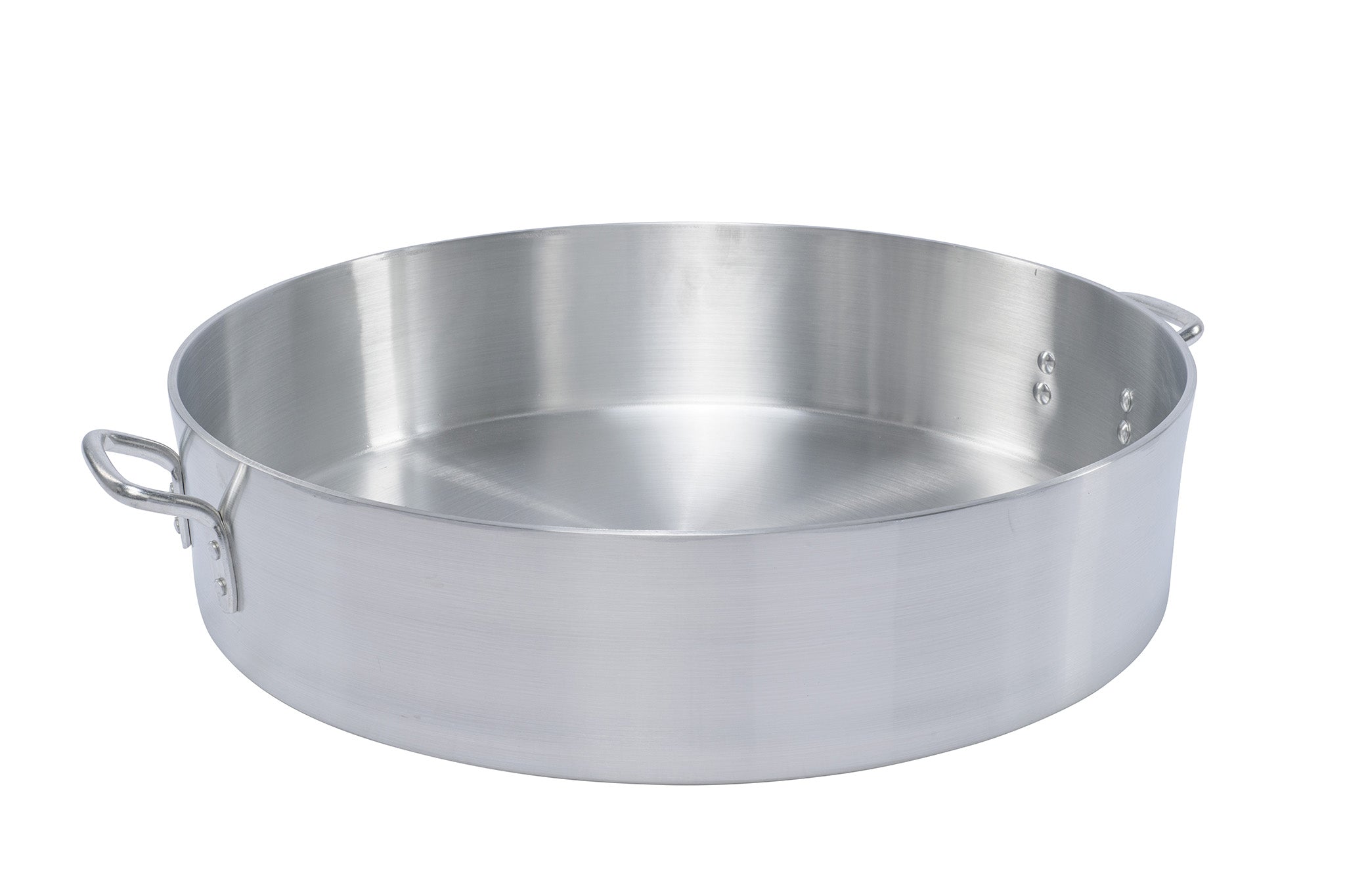 Brazier 40 qt., Reinforced Rim, 6.0 mm., Extra Heavy Weight Aluminum