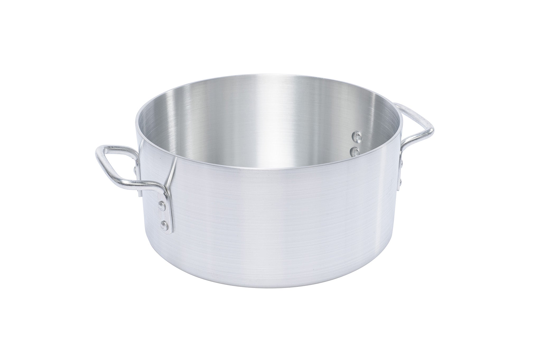 Brazier 8 qt., Reinforced Rim, 4.0 mm., Heavy Weight Aluminum