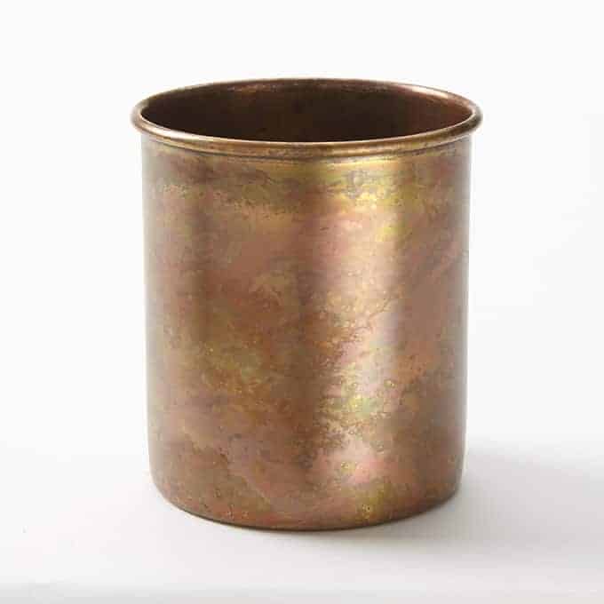 Cup, Antique Copper,  14 Oz.