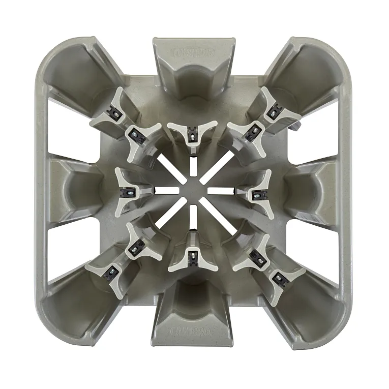 S-Series 12-Tower Dish Caddy, Speckled Gray