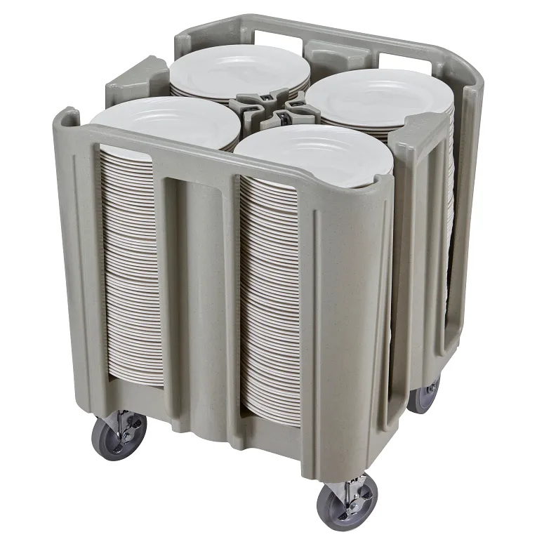 S-Series 4-Tower Dish Caddy, Speckled Gray