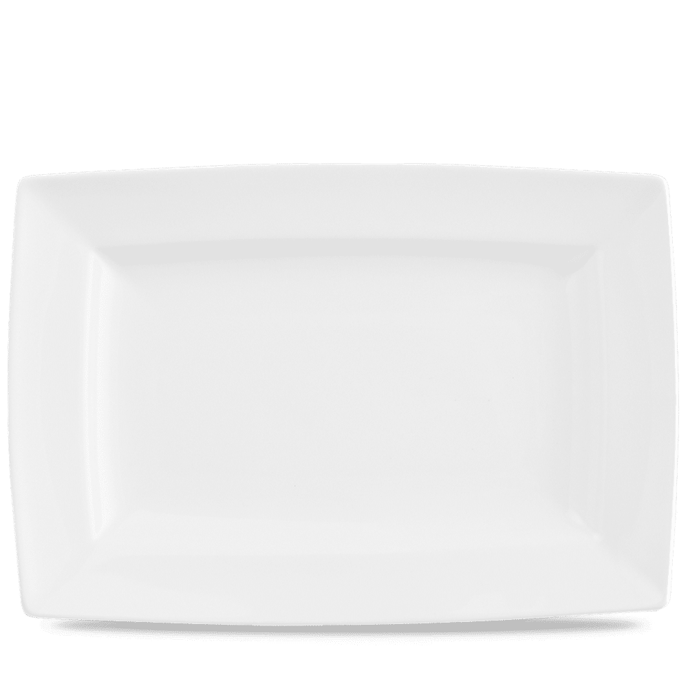 Alchemy® 13" x 9" Rectangle Plate, White