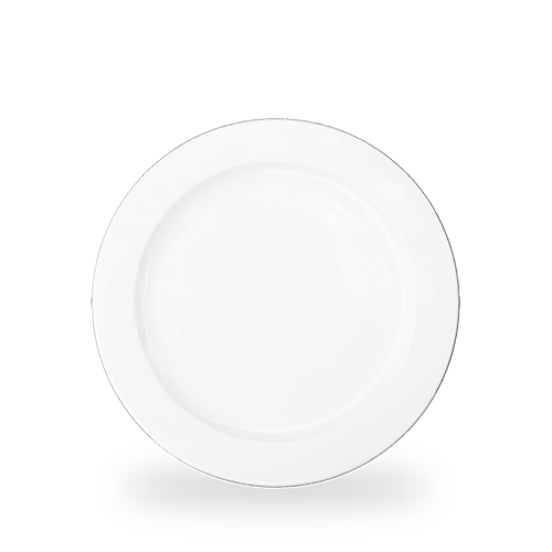 Alchemy® 10-5/8" Round Plate, White