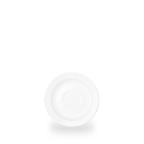 Alchemy® 6" Round Tea Saucer, White