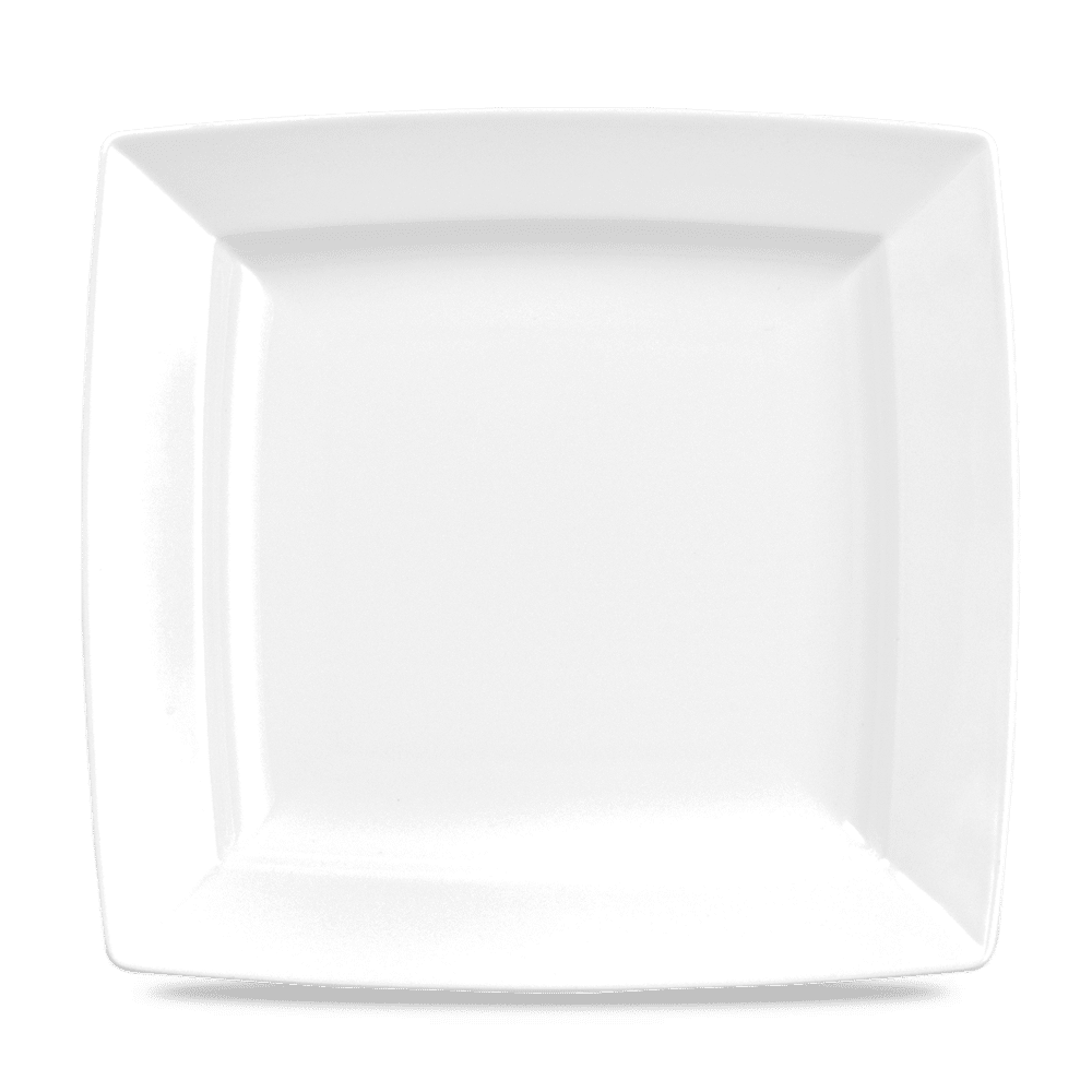 Alchemy® 11" Square Plate, White