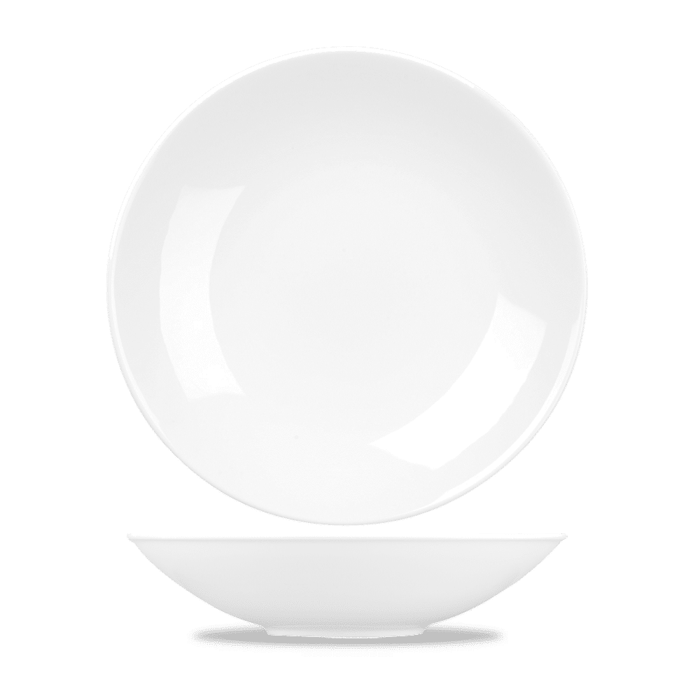 Alchemy® 10-1/2" Round Coupe Bowl, White