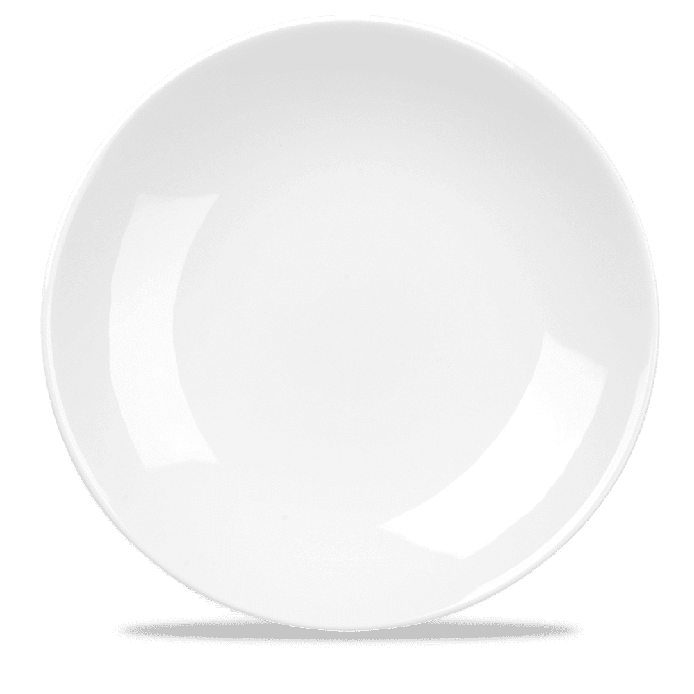 Alchemy® 12" Round Coupe Plate, White