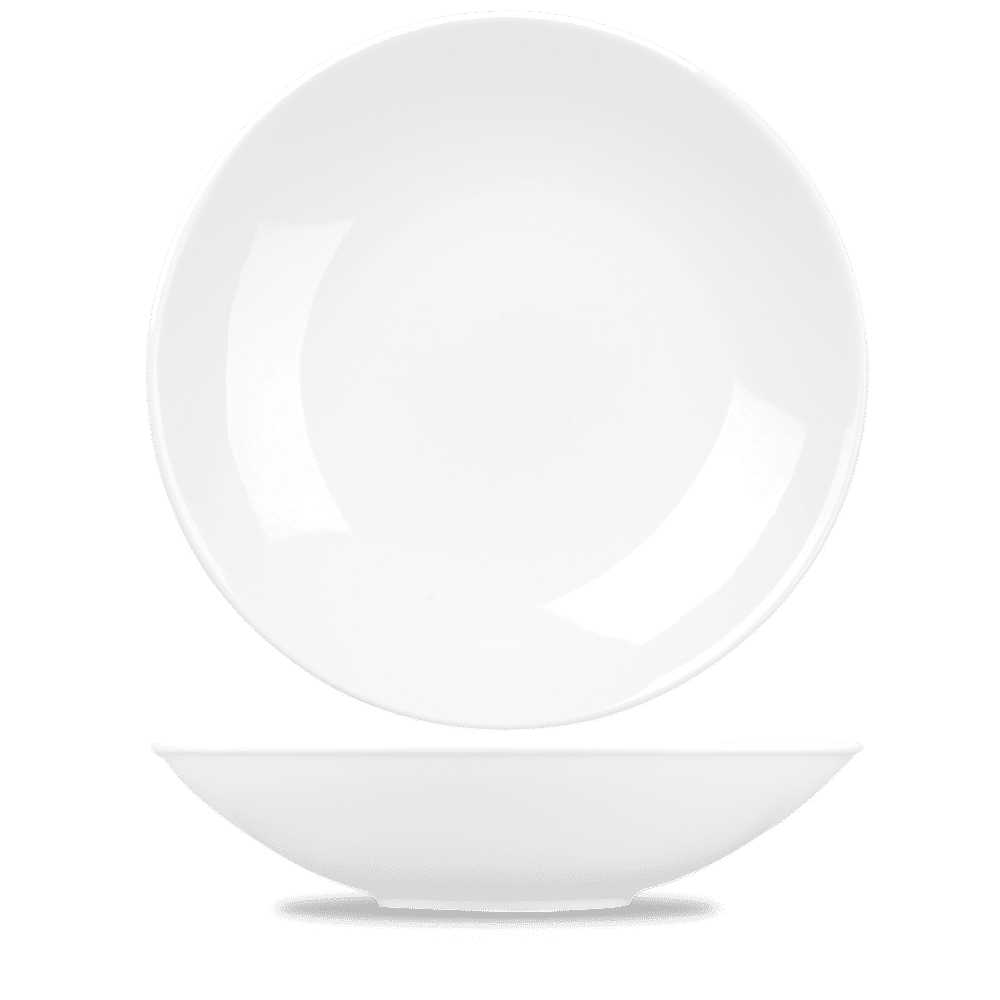 Alchemy® 170 oz. Round Coupe Bowl, White