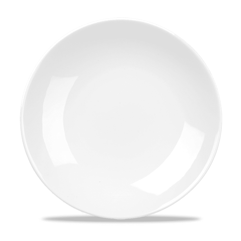 Alchemy® Balance 10-5/8" Round Coupe Plate, White