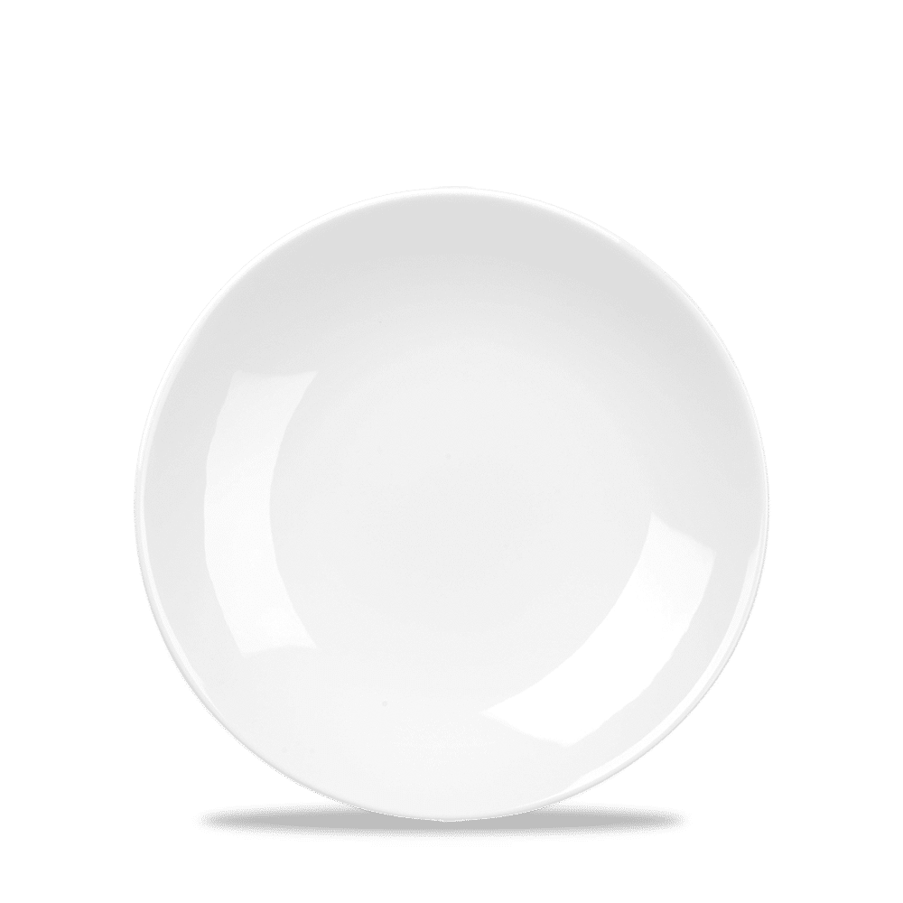 Alchemy® 6-1/2" Round Coupe Plate, White