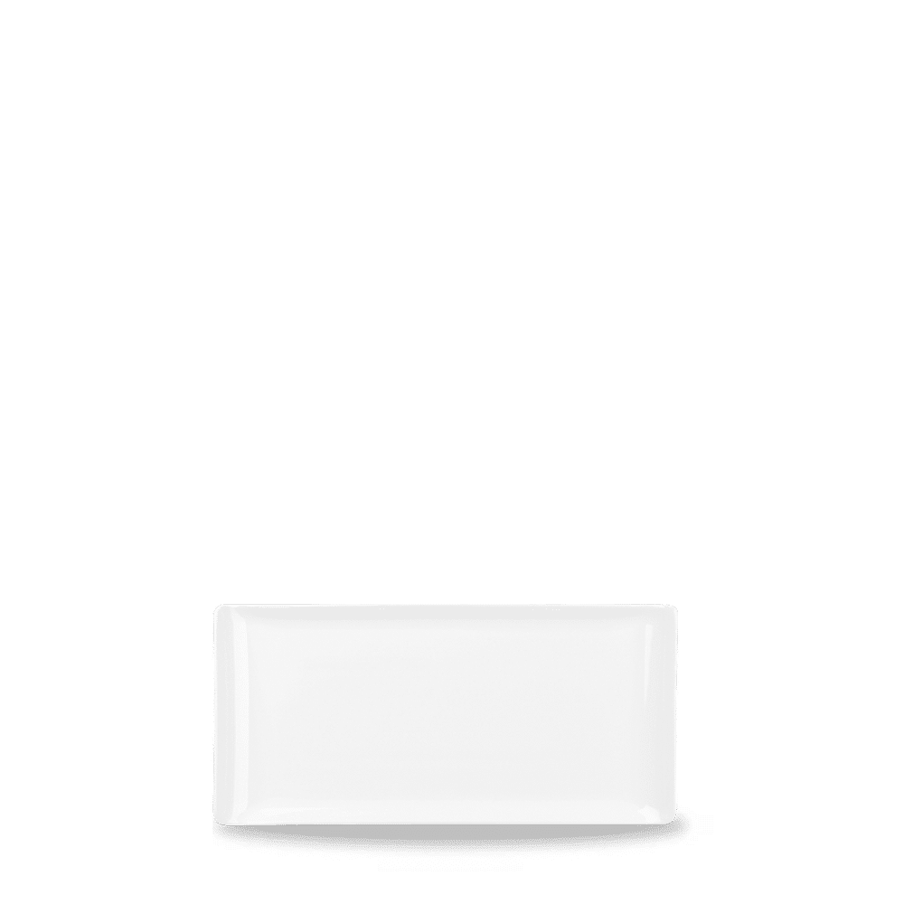 Alchemy® 11-7/8" x 5-3/4" Rectangular Tray, White
