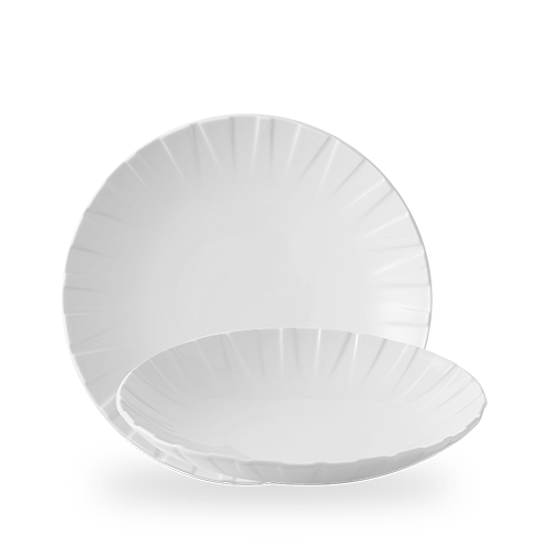 Alchemy® 40 oz., 10-1/2" Round Coupe Bowl, White