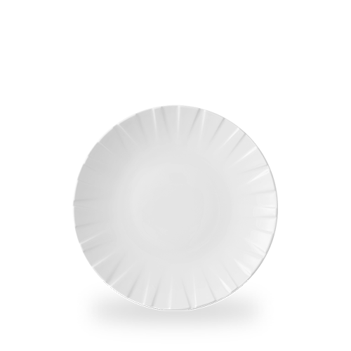 Alchemy® 9" Round Coupe Plate, White