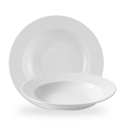 Alchemy® 28 oz. 12" Pasta Bowl, White