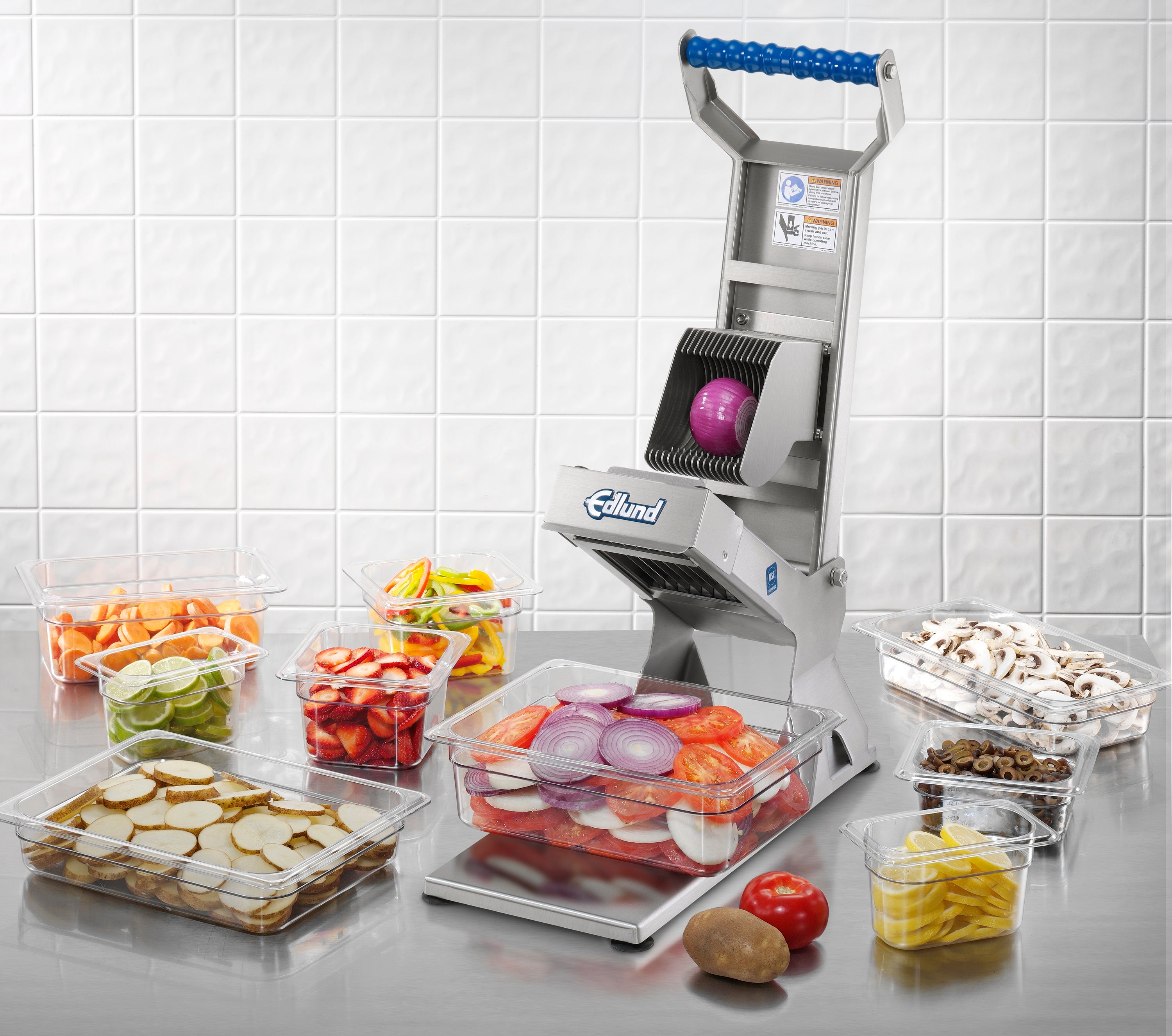 ARC! XL™ Fruit and Vegetable Slicer, manual, 3/16" blades