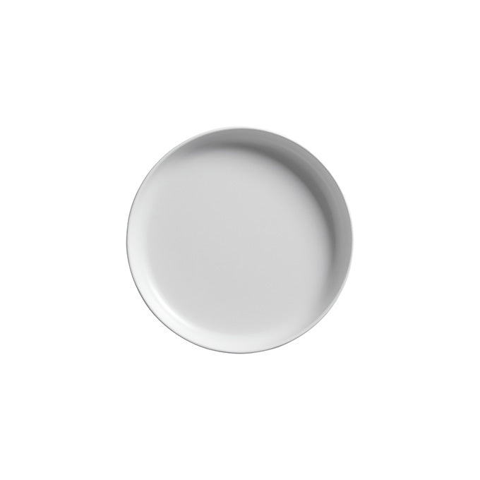 Ani 6-1/4" Round Melamine Coupe Plate, White