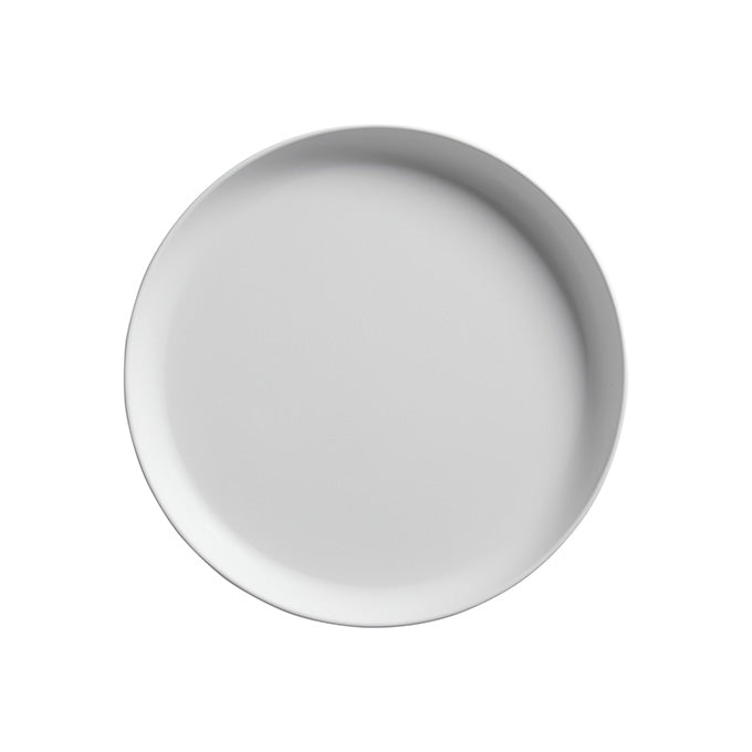 Ani 8-7/8" Round Melamine Coupe Plate, White